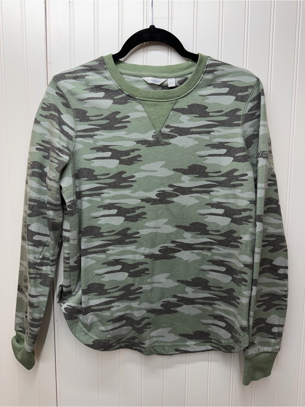 Titleist Green Camouflage Crewneck Sweatshirt